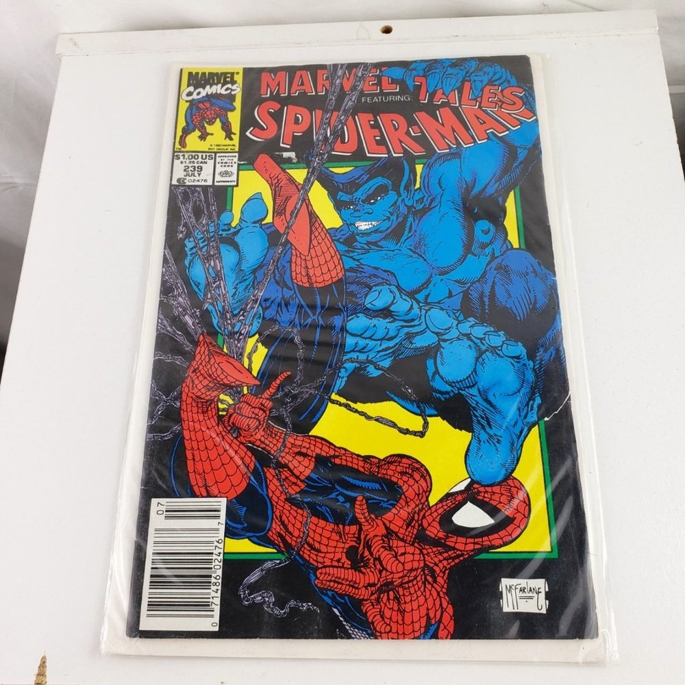 Marvel Tales Spider-Man 1990 July 239 Comic Book